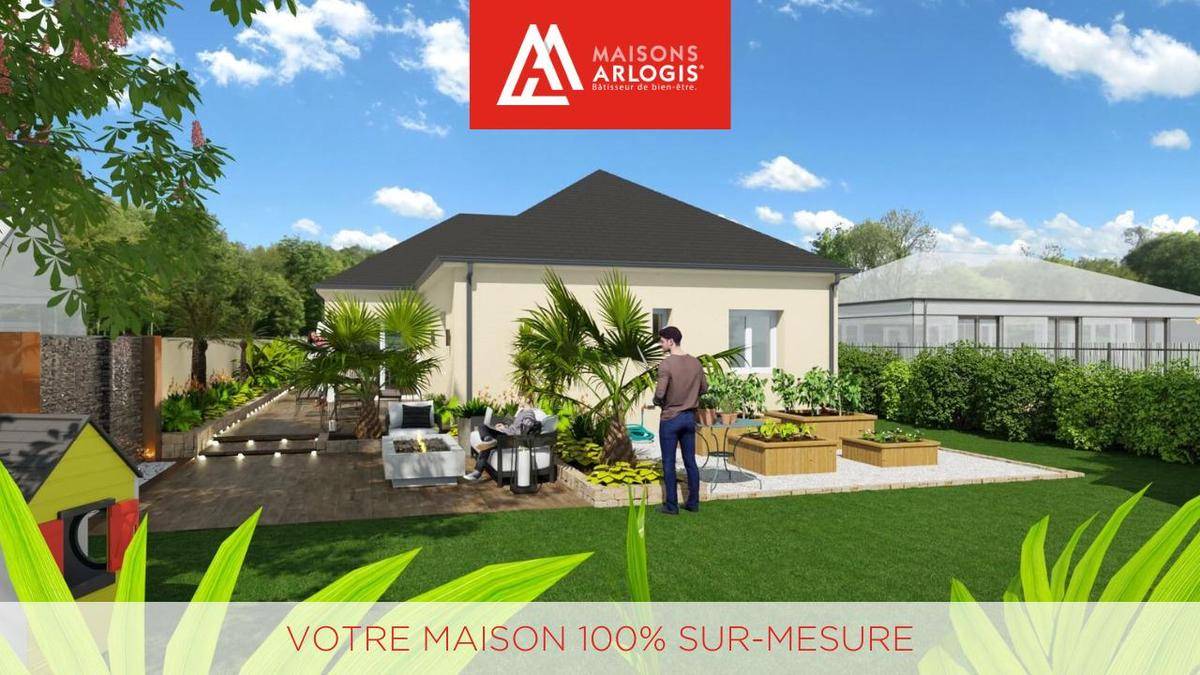Programme terrain + maison à Saint-Mesmin en Aube (10) de 1620 m² à vendre au prix de 269000€ - 1