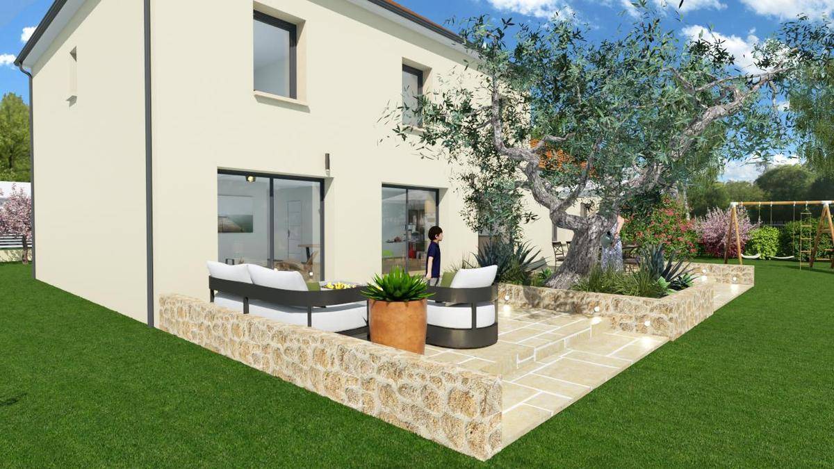 Programme terrain + maison à Aix-Villemaur-Pâlis en Aube (10) de 2215 m² à vendre au prix de 368000€ - 4