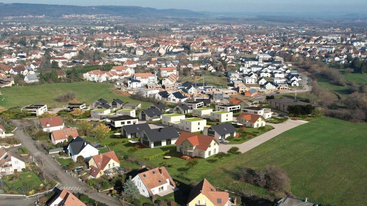 Terrain seul à Saverne en Bas-Rhin (67) de 615 m² à vendre au prix de 111000€ - 1