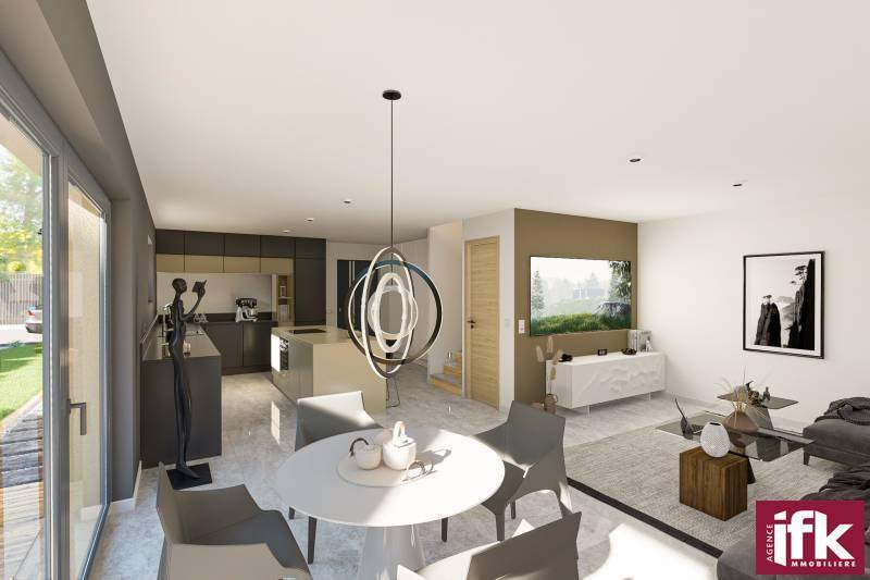 Programme terrain + maison à Jebsheim en Haut-Rhin (68) de 101 m² à vendre au prix de 299000€ - 3