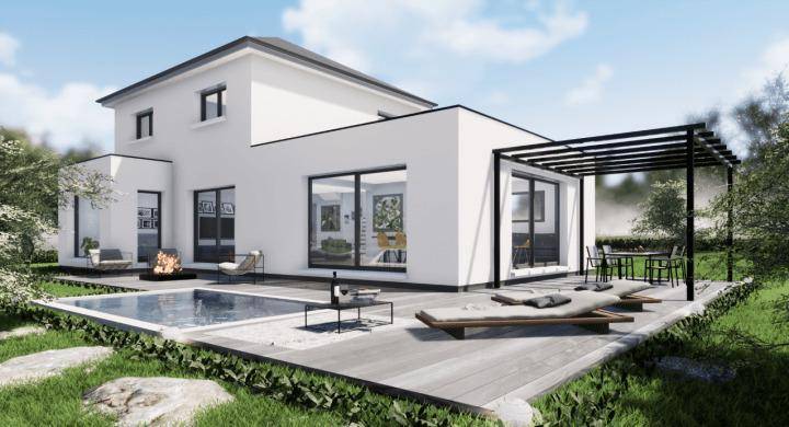 Programme terrain + maison à Surbourg en Bas-Rhin (67) de 470 m² à vendre au prix de 415300€ - 1