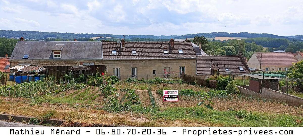 Terrain seul à Pommiers en Aisne (02) de 609 m² à vendre au prix de 49990€ - 1