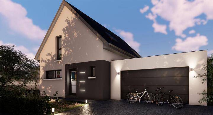 Programme terrain + maison à Weitbruch en Bas-Rhin (67) de 875 m² à vendre au prix de 415300€ - 2