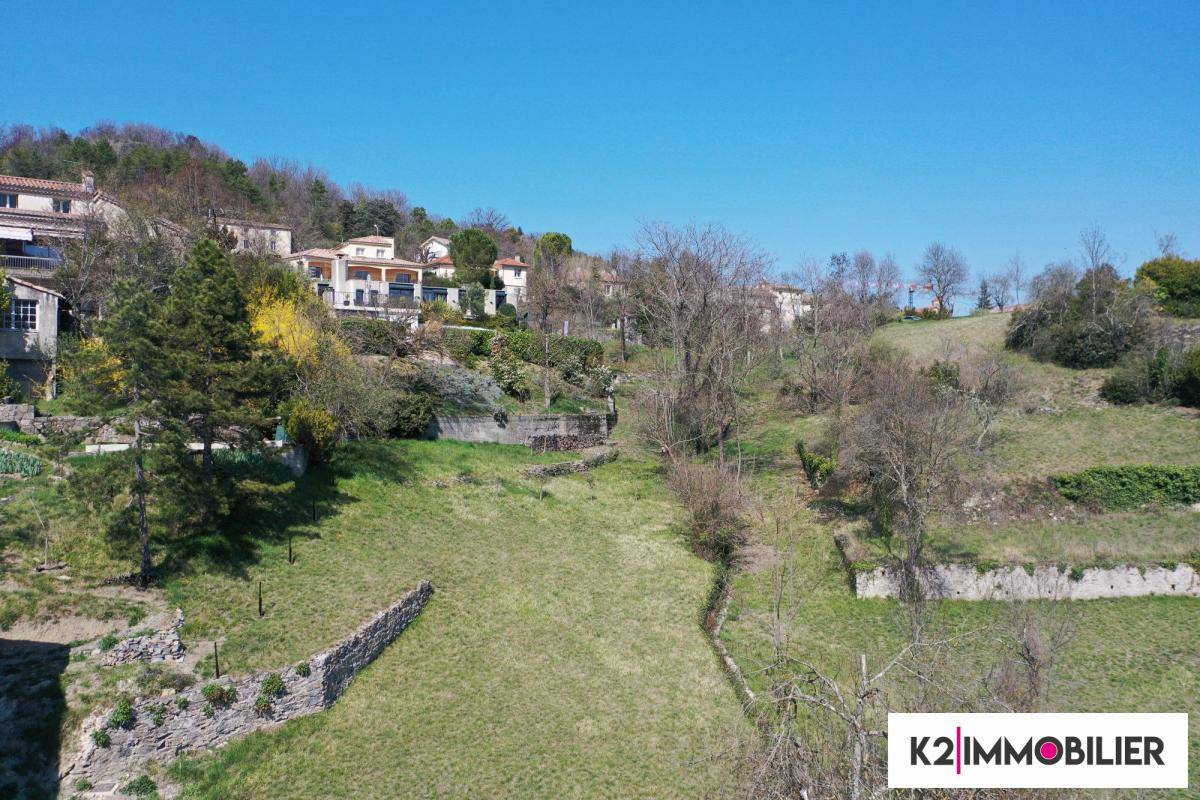 Terrain seul à Privas en Ardèche (07) de 1054 m² à vendre au prix de 76000€ - 3