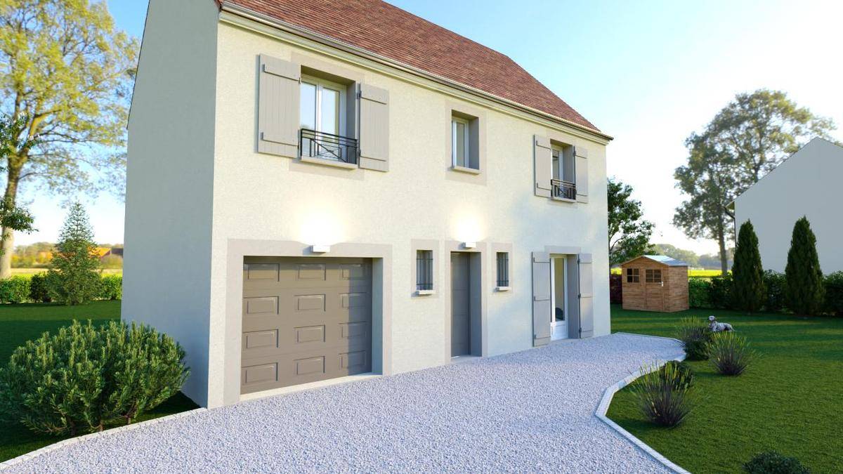 Programme terrain + maison à Villecresnes en Val-de-Marne (94) de 535 m² à vendre au prix de 450446€ - 1
