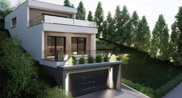 Programme terrain + maison à Guebwiller en Haut-Rhin (68) de 648 m² à vendre au prix de 597500€ - 2