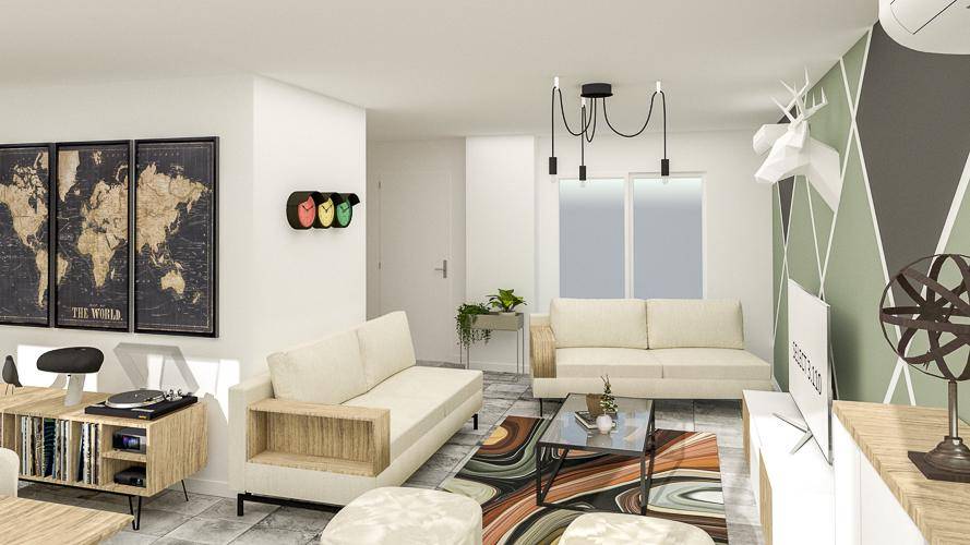 Programme terrain + maison à Massy en Essonne (91) de 442 m² à vendre au prix de 553900€ - 1