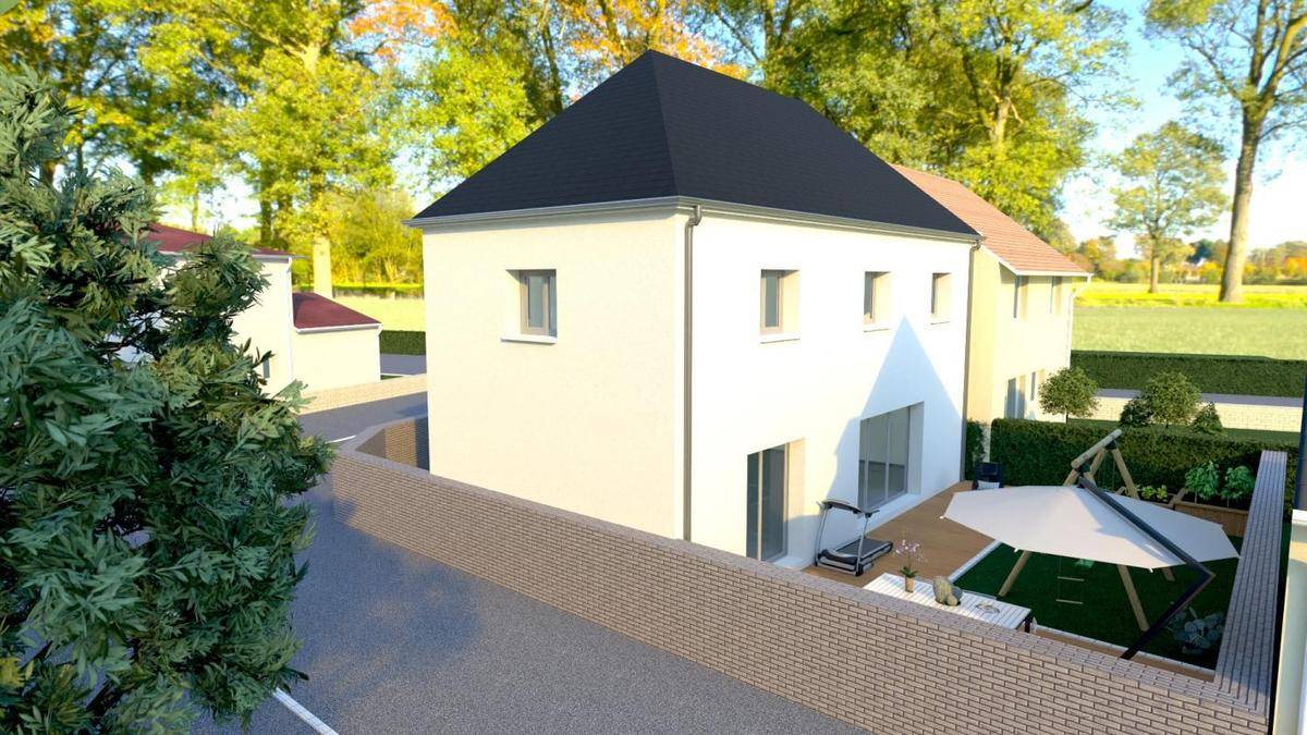 Programme terrain + maison à Saint-Denis en Seine-Saint-Denis (93) de 125 m² à vendre au prix de 465000€ - 2