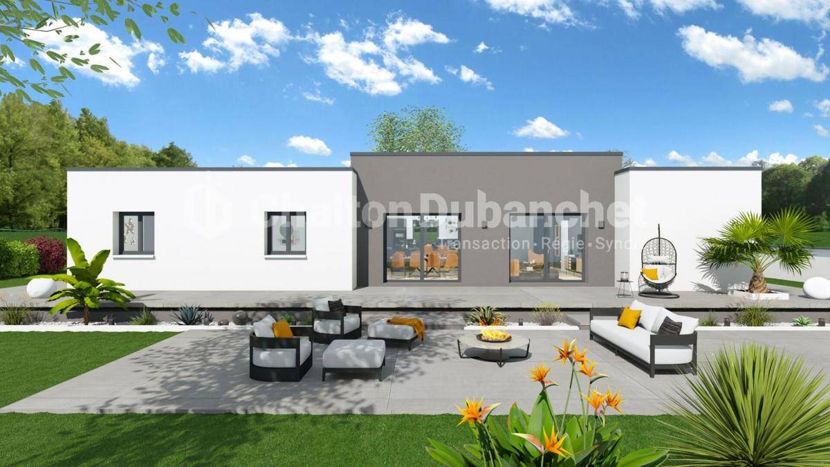 Programme terrain + maison à Le Coteau en Loire (42) de 101 m² à vendre au prix de 345000€ - 1