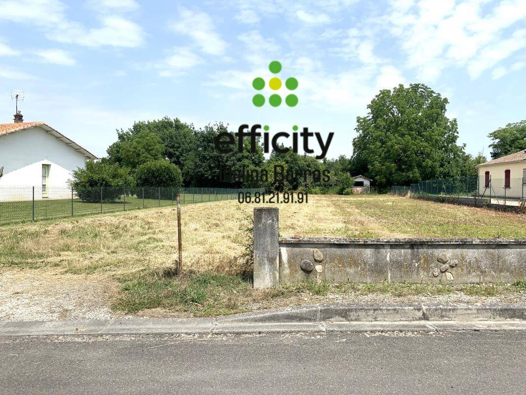 Terrain seul à Aigre en Charente (16) de 1250 m² à vendre au prix de 11000€ - 3