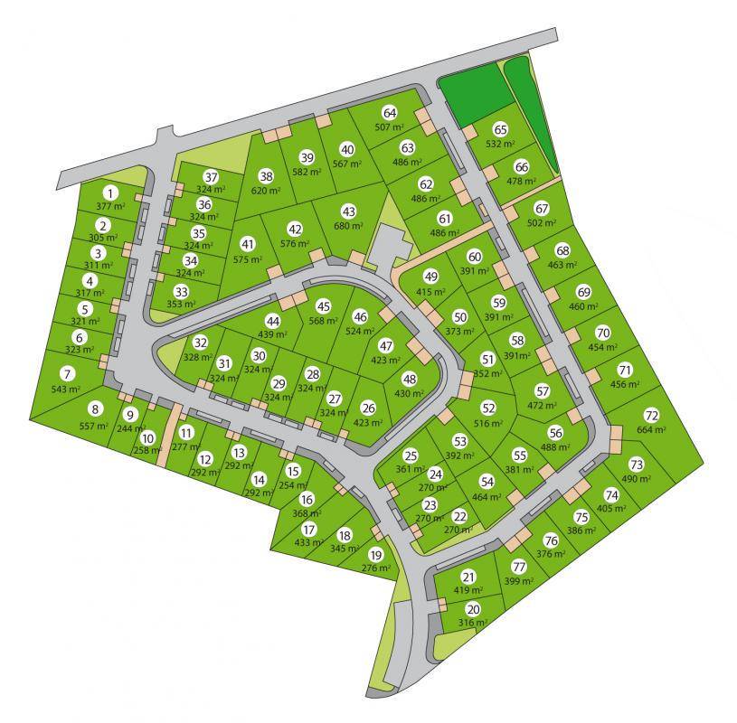 Terrain seul à Saint-Méen-le-Grand en Ille-et-Vilaine (35) de 433 m² à vendre au prix de 34900€