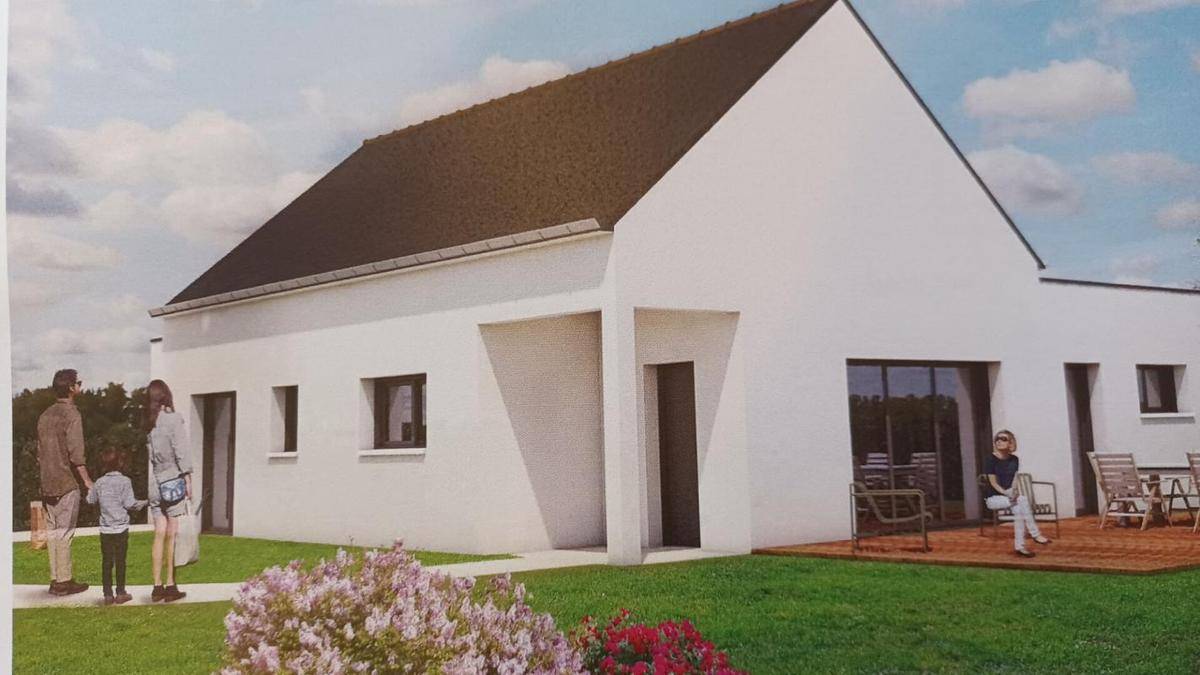 Terrain seul à Herbignac en Loire-Atlantique (44) de 461 m² à vendre au prix de 100800€ - 3