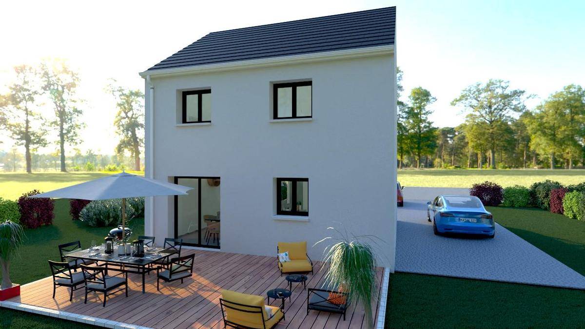 Programme terrain + maison à Cagny en Somme (80) de 86 m² à vendre au prix de 254900€ - 2