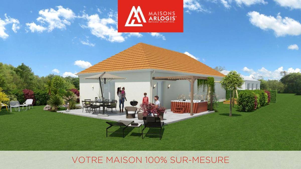 Programme terrain + maison à Aubeterre en Aube (10) de 110 m² à vendre au prix de 230000€ - 1