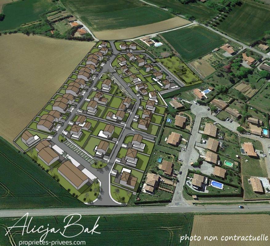 Terrain seul à Saint-Papoul en Aude (11) de 625 m² à vendre au prix de 83600€ - 3
