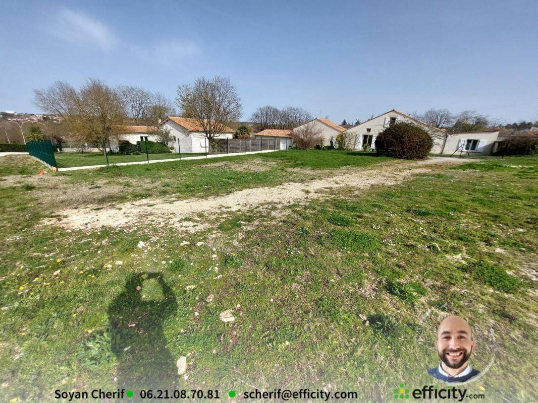 Terrain seul à Angoulême en Charente (16) de 533 m² à vendre au prix de 70400€ - 1