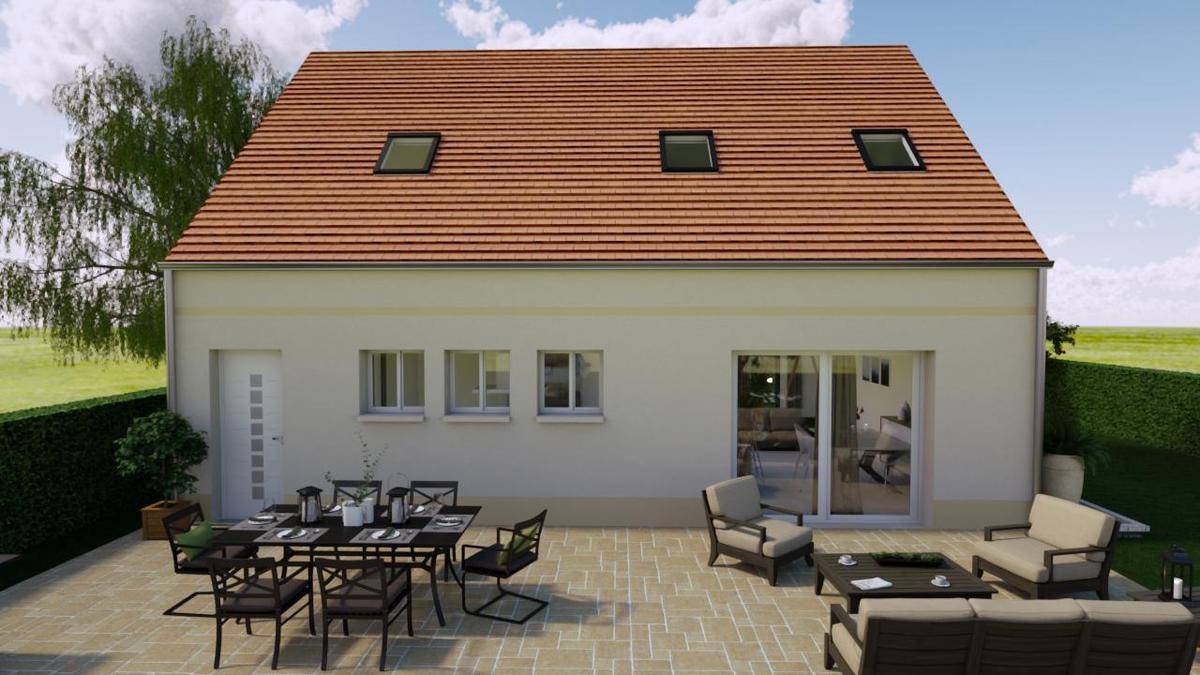Programme terrain + maison à Seraincourt en Val-d'Oise (95) de 450 m² à vendre au prix de 398000€ - 2