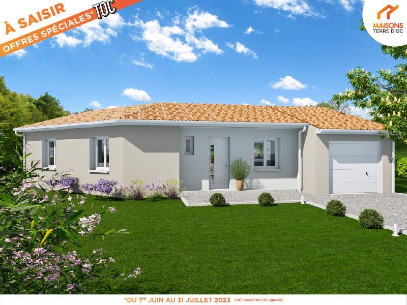 Programme terrain + maison à Castres en Tarn (81) de 651 m² à vendre au prix de 198800€ - 1