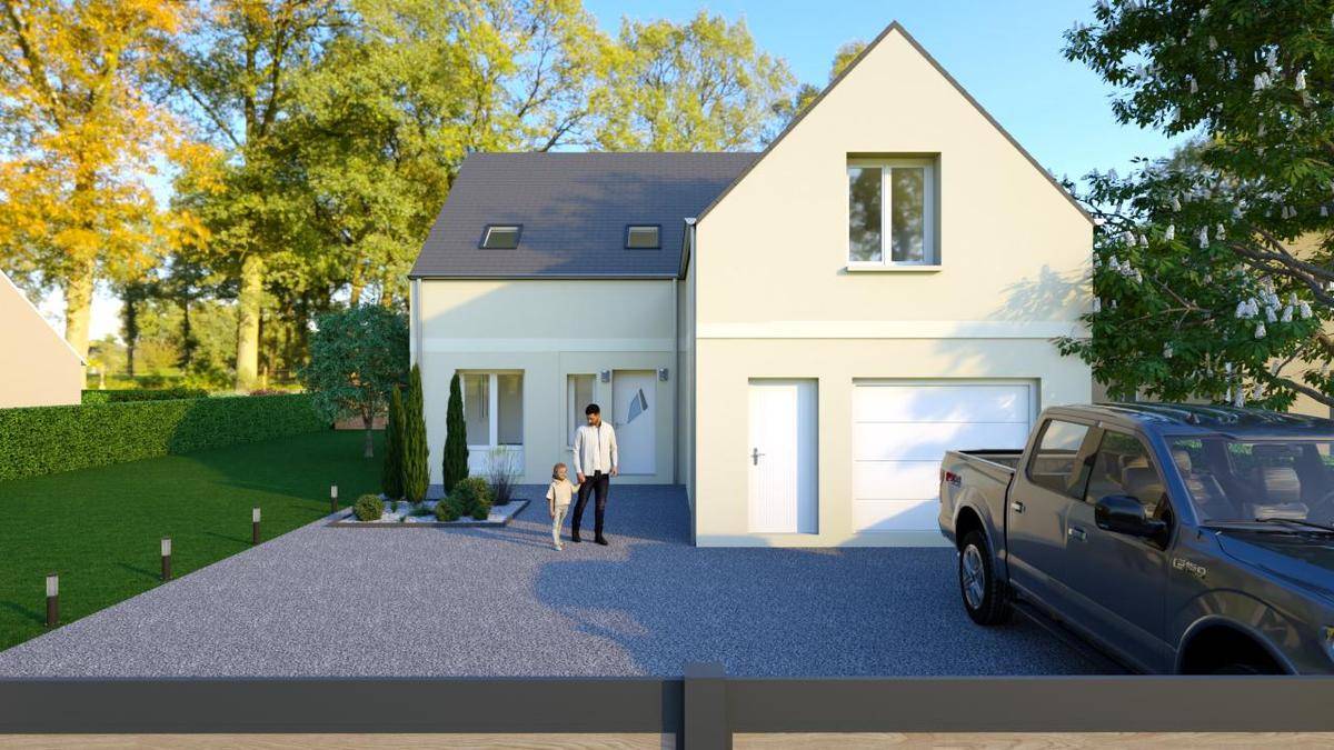 Programme terrain + maison à Bézu-la-Forêt en Eure (27) de 878 m² à vendre au prix de 380710€ - 1