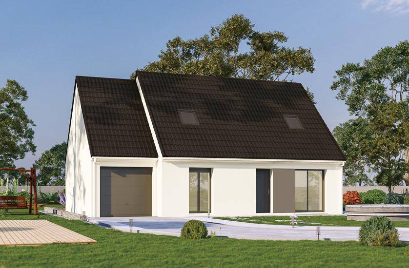 Programme terrain + maison à Bennecourt en Yvelines (78) de 700 m² à vendre au prix de 280000€ - 4