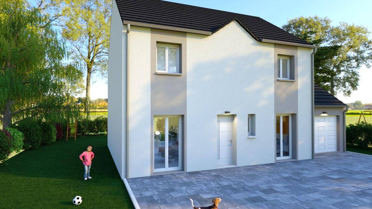 Programme terrain + maison à Saint-Vrain en Essonne (91) de 370 m² à vendre au prix de 312580€ - 2