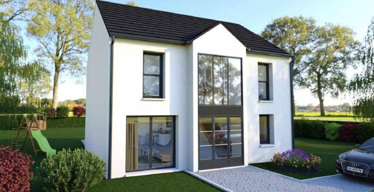 Programme terrain + maison à Coubron en Seine-Saint-Denis (93) de 876 m² à vendre au prix de 458228€ - 1