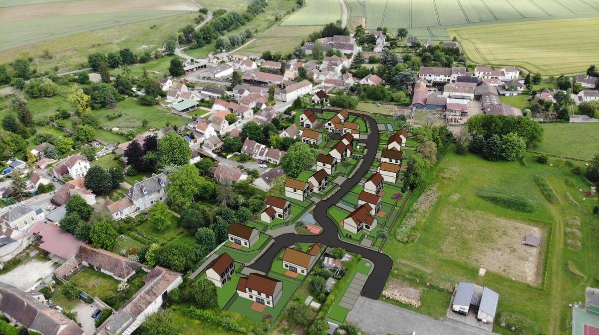 Programme terrain + maison à Longuesse en Val-d'Oise (95) de 345 m² à vendre au prix de 162000€ - 1