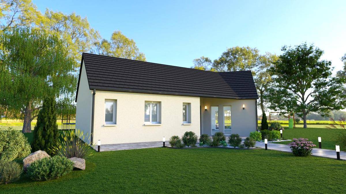 Programme terrain + maison à Lagny-sur-Marne en Seine-et-Marne (77) de 126 m² à vendre au prix de 297600€ - 3