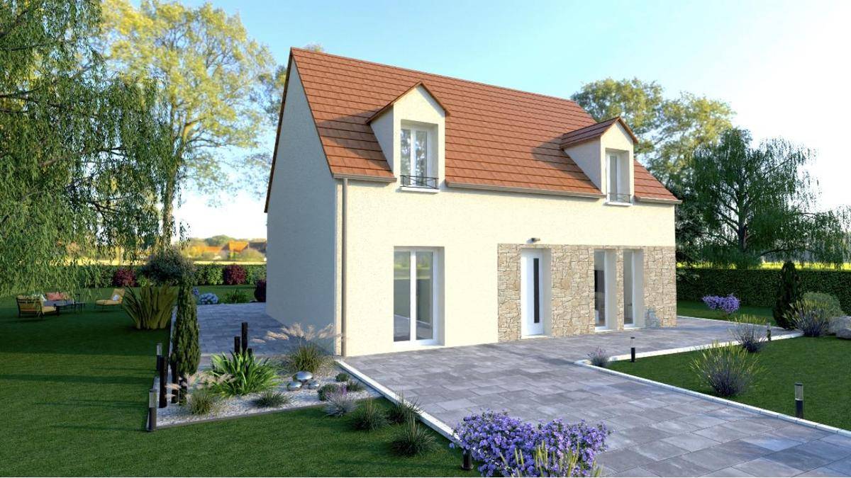 Programme terrain + maison à Coubron en Seine-Saint-Denis (93) de 294 m² à vendre au prix de 396830€ - 1