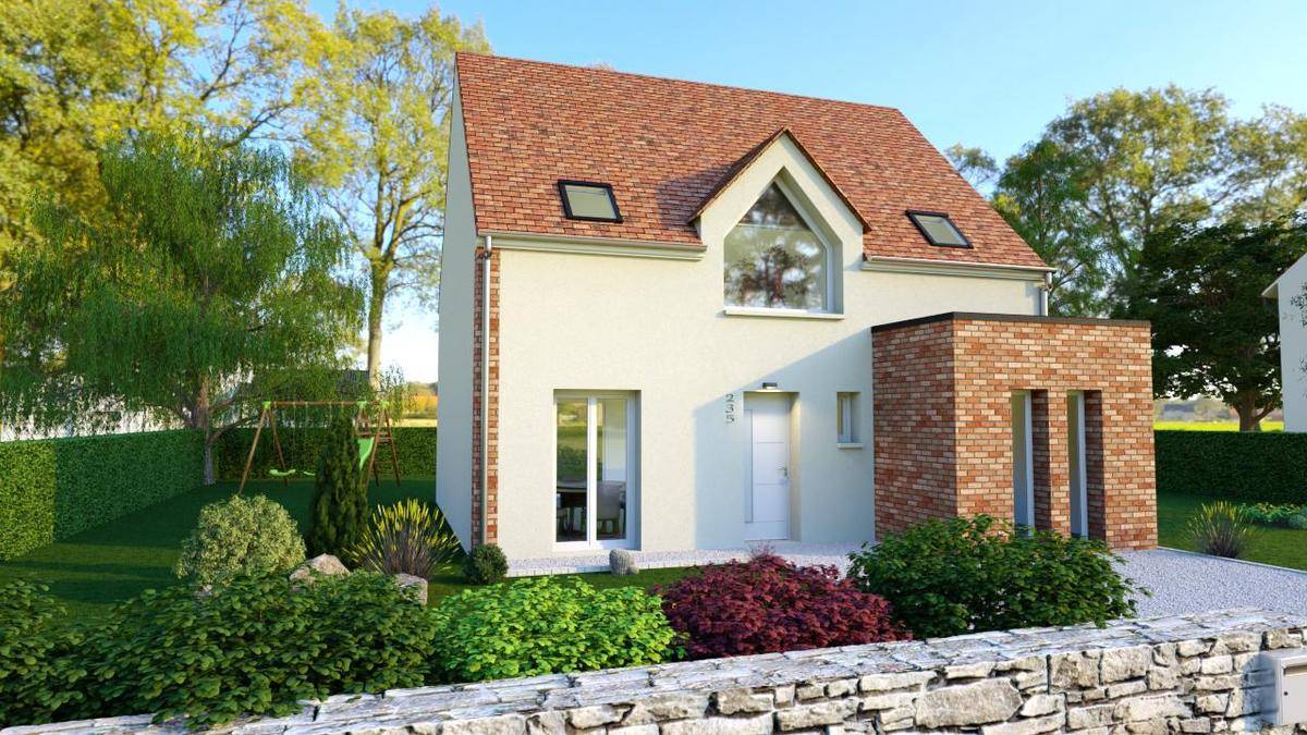 Programme terrain + maison à D'Huison-Longueville en Essonne (91) de 105 m² à vendre au prix de 304000€ - 3
