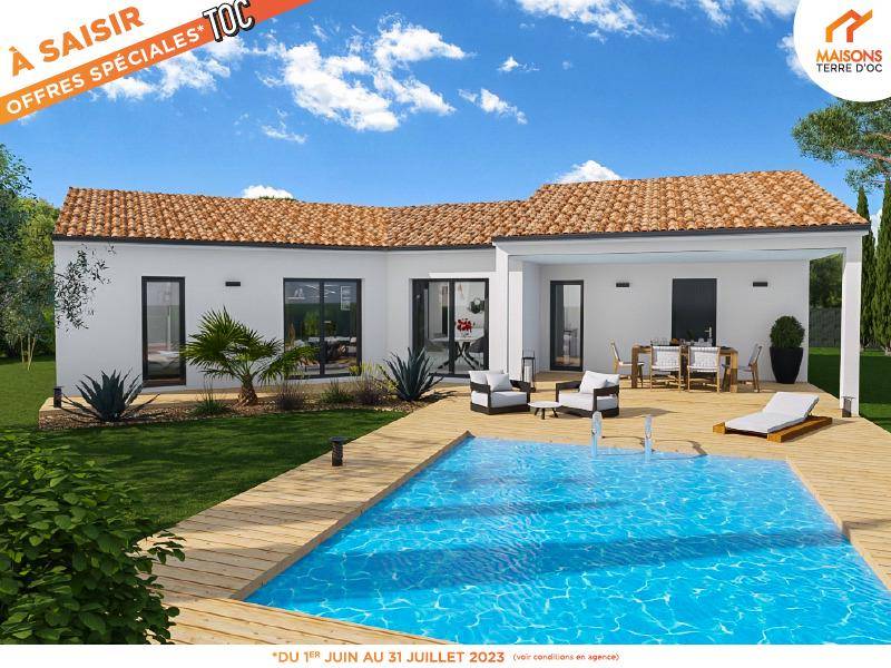 Programme terrain + maison à Lasgraisses en Tarn (81) de 554 m² à vendre au prix de 194000€ - 1