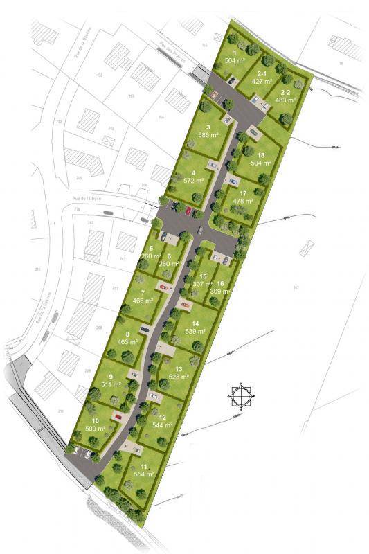 Terrain seul à Huest en Eure (27) de 308 m² à vendre au prix de 47200€