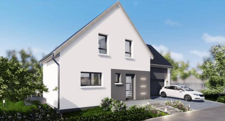 Programme terrain + maison à Niederschaeffolsheim en Bas-Rhin (67) de 489 m² à vendre au prix de 349850€ - 2