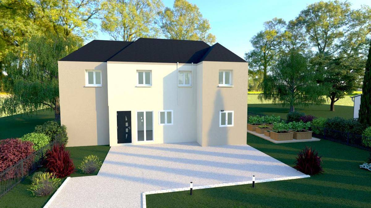 Programme terrain + maison à Lagny-sur-Marne en Seine-et-Marne (77) de 315 m² à vendre au prix de 335000€ - 1