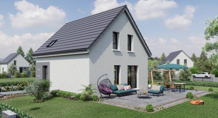 Programme terrain + maison à Nommay en Doubs (25) de 719 m² à vendre au prix de 279956€ - 1