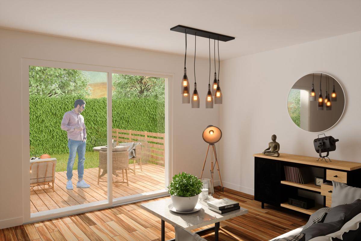 Programme terrain + maison à Eysines en Gironde (33) de 98 m² à vendre au prix de 425000€ - 1