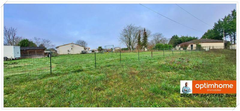Terrain seul à Maine-de-Boixe en Charente (16) de 1000 m² à vendre au prix de 32600€ - 1