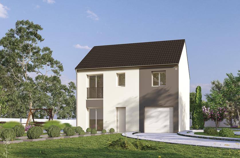 Programme terrain + maison à Poissy en Yvelines (78) de 378 m² à vendre au prix de 310000€ - 1