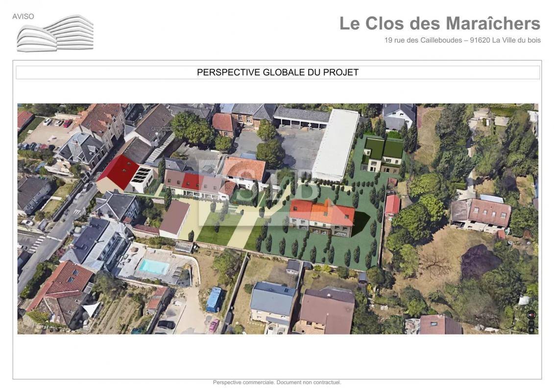 Terrain seul à La Ville-du-Bois en Essonne (91) de 210 m² à vendre au prix de 159400€ - 4