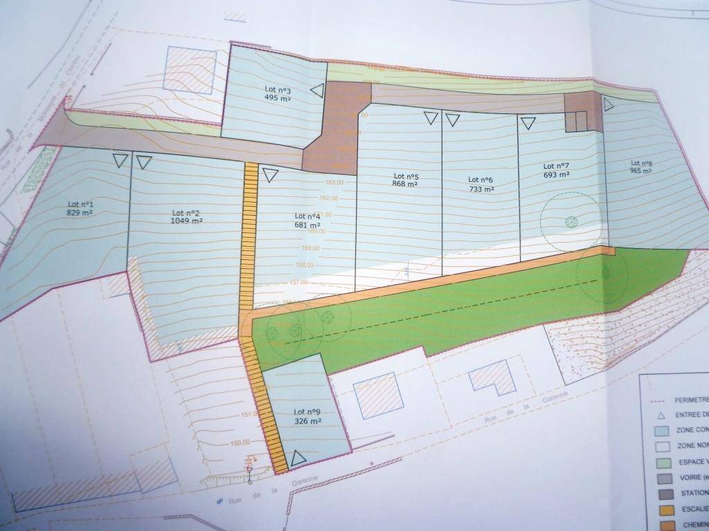Terrain seul à Guémené-sur-Scorff en Morbihan (56) de 829 m² à vendre au prix de 30925€ - 1