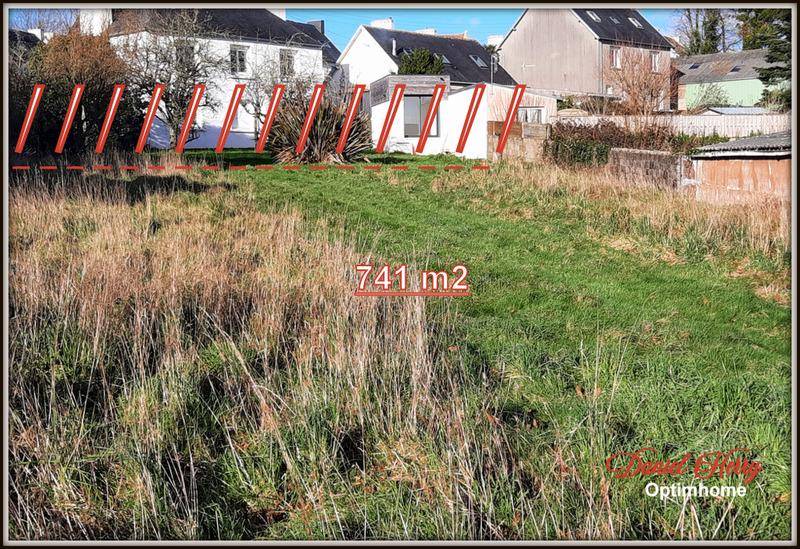 Terrain seul à Landivisiau en Finistère (29) de 741 m² à vendre au prix de 80000€ - 2