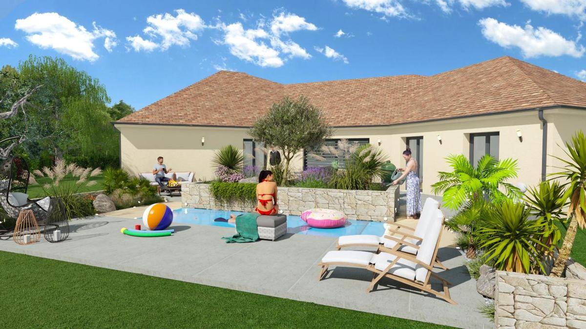 Programme terrain + maison à Bagneux-la-Fosse en Aube (10) de 4300 m² à vendre au prix de 380200€ - 4