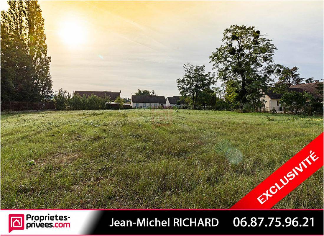Terrain seul à Noyers-sur-Cher en Loir-et-Cher (41) de 2750 m² à vendre au prix de 54990€ - 1