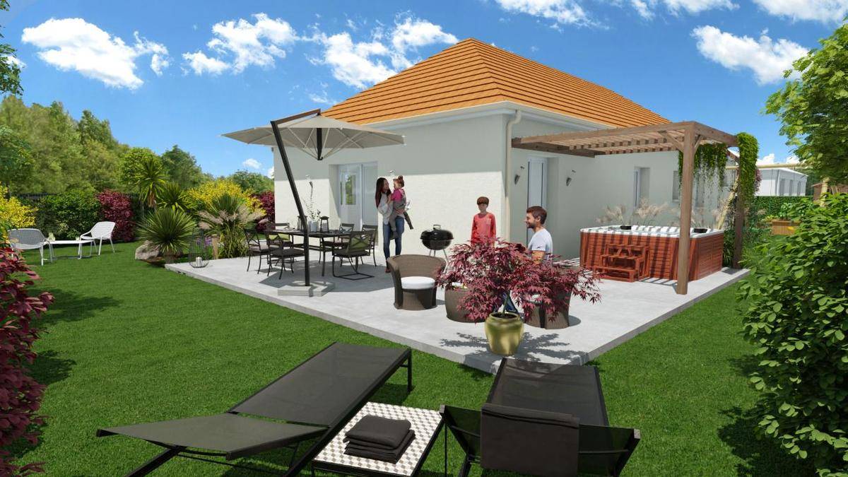 Programme terrain + maison à Aubeterre en Aube (10) de 864 m² à vendre au prix de 266000€ - 3