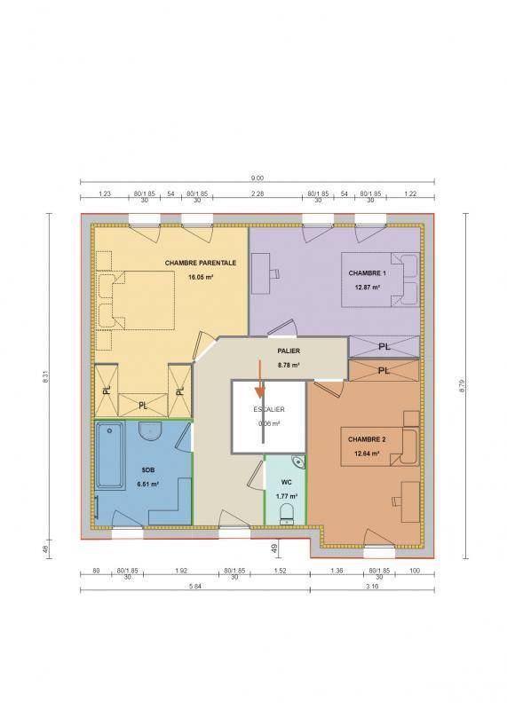 Programme terrain + maison à Bézu-la-Forêt en Eure (27) de 878 m² à vendre au prix de 340090€ - 4