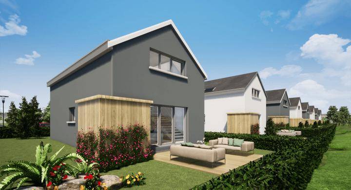Programme terrain + maison à Kilstett en Bas-Rhin (67) de 300 m² à vendre au prix de 357400€ - 1