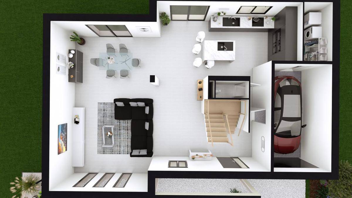 Programme terrain + maison à Villepinte en Seine-Saint-Denis (93) de 322 m² à vendre au prix de 476276€ - 2