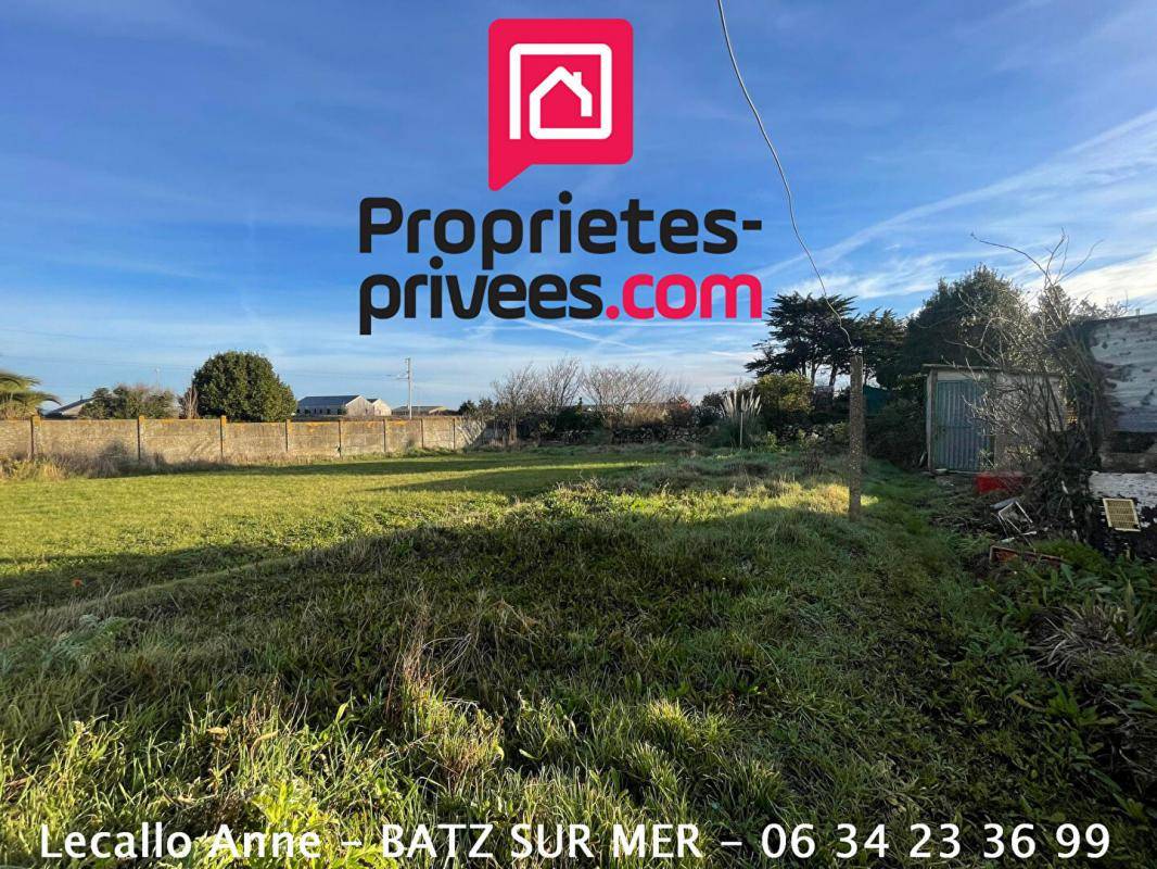 Terrain seul à Batz-sur-Mer en Loire-Atlantique (44) de 0 m² à vendre au prix de 291172€ - 1