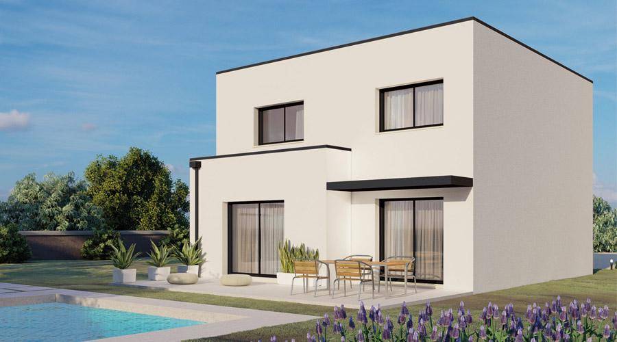 Programme terrain + maison à Houilles en Yvelines (78) de 242 m² à vendre au prix de 559660€ - 4
