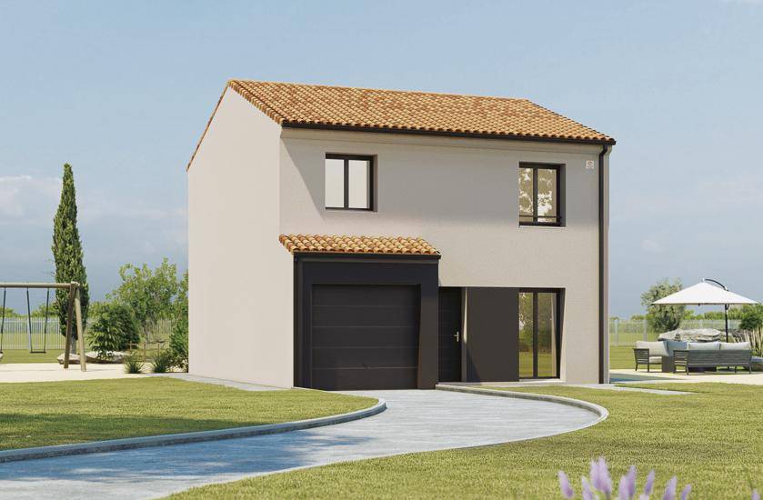 Programme terrain + maison à Plassay en Charente-Maritime (17) de 624 m² à vendre au prix de 196000€ - 1